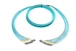 Multimode Plenum Breakout Fiber Cable 144 Strand LC-LC Connectors