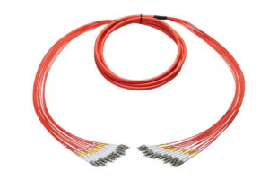 Plenum OM2 50/125 Multimode Breakout Fiber Optic Cable