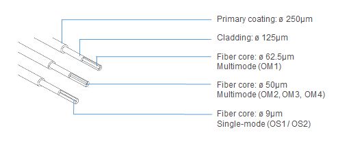 Fiber Optic Cable Core Diagram