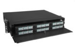 144 Port LC LGX Fiber Patch Panel 2U Rack Mount Multimode