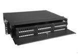 48 Port MPO LGX Fiber Patch Panel 2U Rack Mount Multimode
