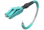 LC-LC (Uniboot) Steel Armored Fiber Optic Cable w/OptoLock 50/125 Multimode Duplex