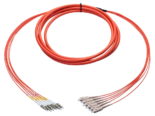 Multimode Plenum Fan-Out Cable 6 Fiber SC/LC Connectors