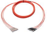 6 Strand Plenum Breakout Cable Multimode 62.5/125 ST-SC Connectors