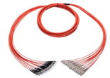 Plenum Armored Fan-Out Cable ST to SC 12 Strand 1G Multimode